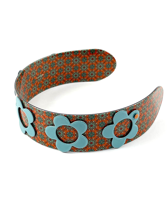 Boston headband - Faded orange