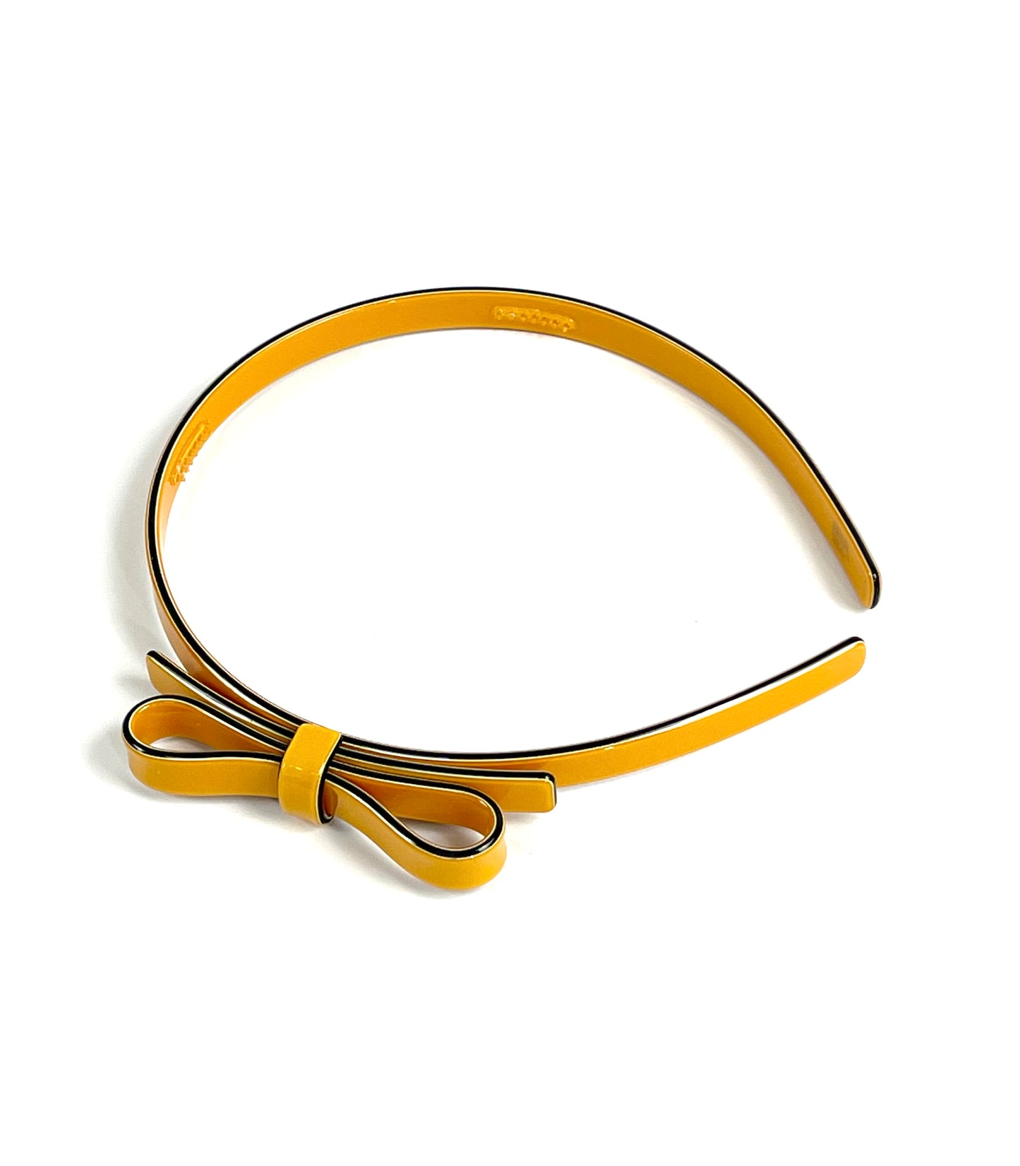 Marseille Headband - Tangerine yellow