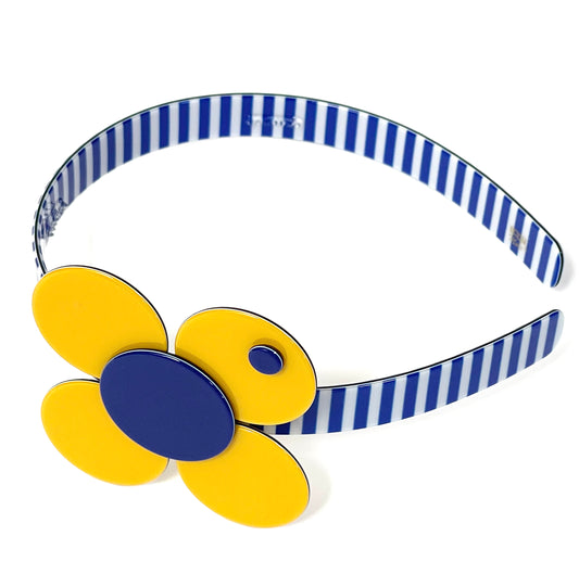 Florence headband - Blue stripe