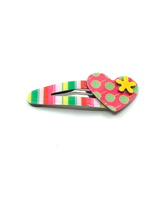 Heart click clack - Multi stripe