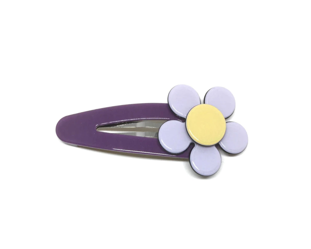 Flat flower click clack - soft lilac