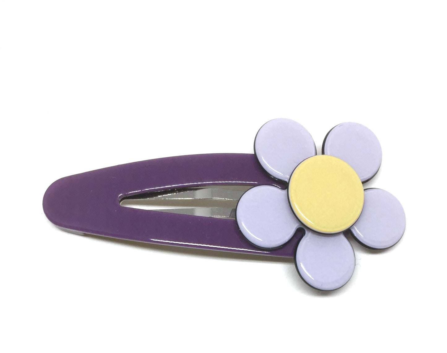 Flat flower click clack - soft lilac